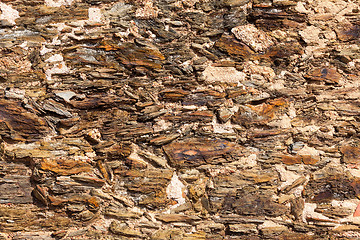 Image showing Decorative stone wall