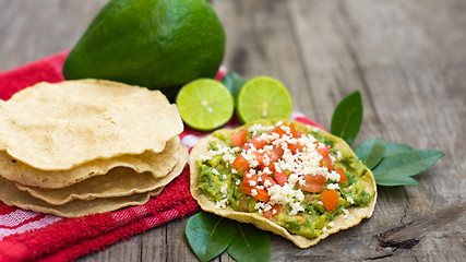 Image showing Mexican Tostadas