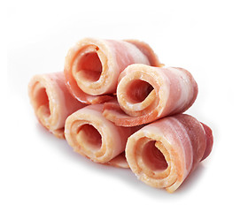 Image showing bacon rolls