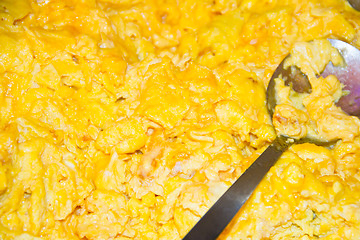 Image showing scrambled eggs