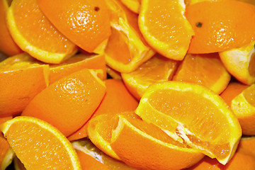 Image showing Oranges close up