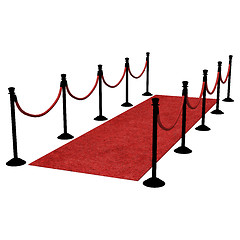 Image showing Red Carpet
