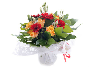 Image showing bouquet of flowers