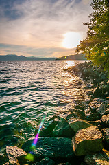 Image showing scenery around lake jocasse gorge