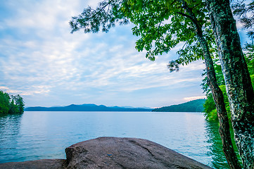 Image showing scenery around lake jocasse gorge