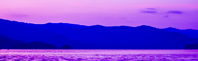 Image showing scenery around lake jocasse gorge