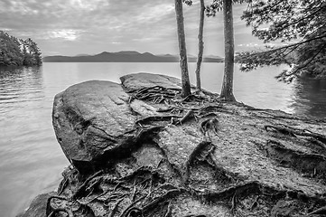 Image showing scenery around lake jocasse gorge