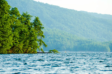 Image showing scenery around lake jocasse gorge