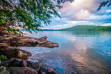 Image showing scenery around lake jocasse gorge