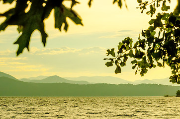 Image showing scenery around lake jocasse gorge