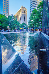 Image showing skyline and city streets of charlotte north carolina usa