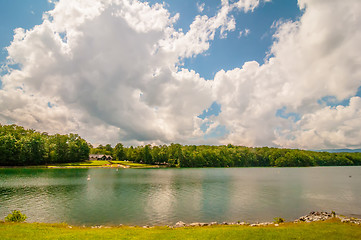 Image showing scenery around lake jocasse gorge