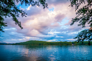 Image showing scenery around lake jocasse gorge