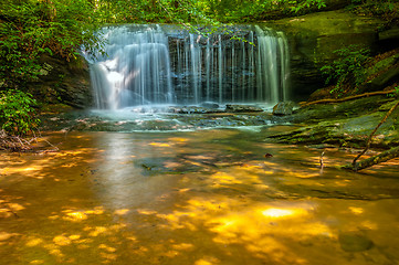 Image showing beautiful watrefalls in upstate south carolina