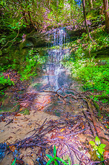 Image showing beautiful watrefalls in upstate south carolina