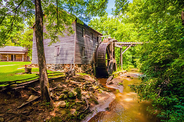 Image showing Hagood Mill Historic Site in south carolina