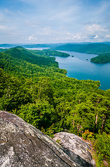 Image showing South Carolina Lake Jocassee Gorges Upstate Mountain  