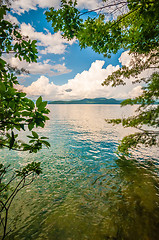 Image showing scenery around lake jocasse gorge