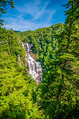 Image showing Whitewater Falls in North Carolina