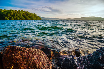 Image showing scenery around lake jocasse gorge