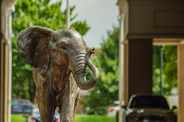 Image showing elephant statue