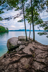 Image showing scenery around lake jocasse gorge