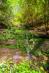 Image showing beautiful watrefalls in upstate south carolina