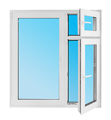 Image showing Plastic window