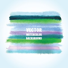 Image showing Watercolor vector background with place for your text.