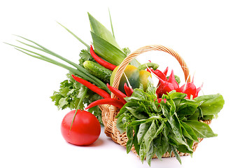 Image showing Vegetable Basket