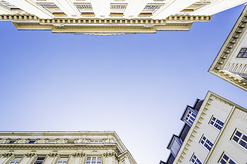 Image showing Historic building with blue sky