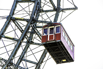 Image showing Gondola of ferris wheel Vienna