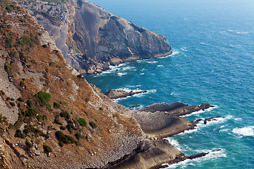 Image showing Rugged coastline
