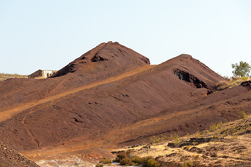 Image showing Copper mine tailings