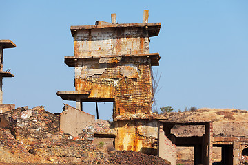 Image showing Abandoned copper mine