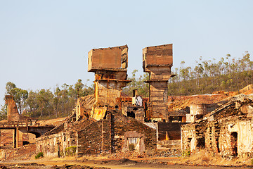 Image showing Abandoned copper mine