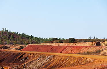 Image showing Copper mine tailings