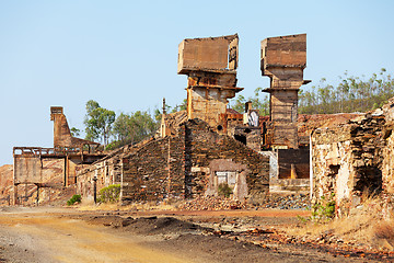 Image showing Abandoned copper mine