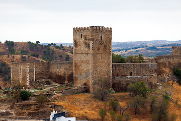 Image showing Fortified stone tower