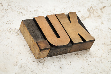 Image showing internet domain for United Kingdom