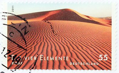 Image showing Desert Sands Stamp