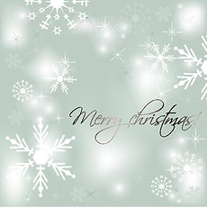 Image showing Christmas card with holiday elements.