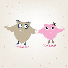 Image showing illustration of a funny character owl