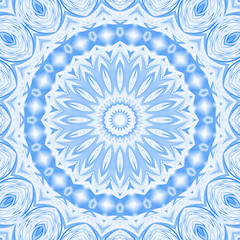 Image showing Abstract blue pattern