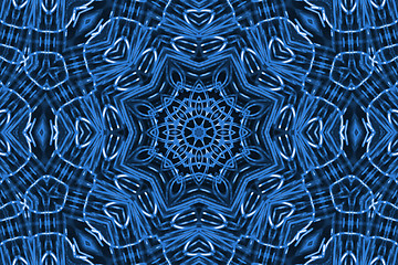 Image showing Abstract blue background