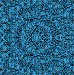 Image showing Abstract blue pattern