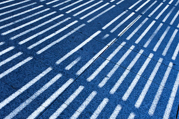 Image showing blue shadow