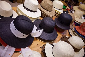 Image showing summer hats