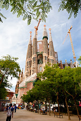 Image showing La Sagrada Familia