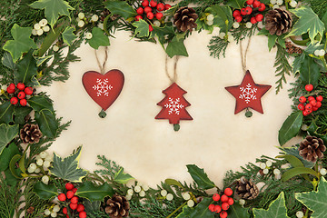 Image showing Christmas Border